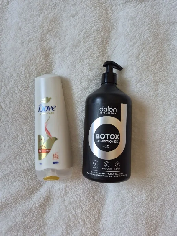 Кондиционеры для волос Dove и Dalon