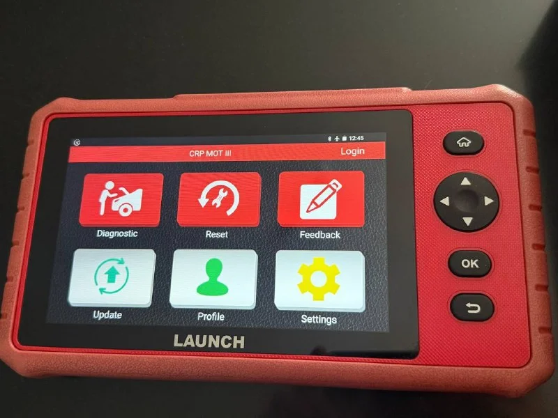 Профессиональный диагностический сканер LAUNCH Creader Professional MOT III