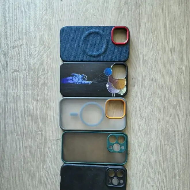 Six iPhone 15 Pro Cases