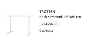 Стол Trotten