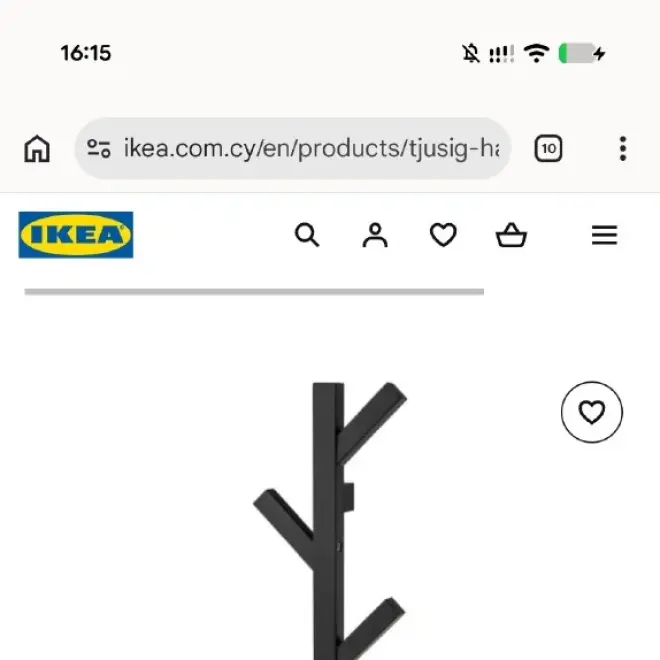 Вешалка IKEA Tjusig