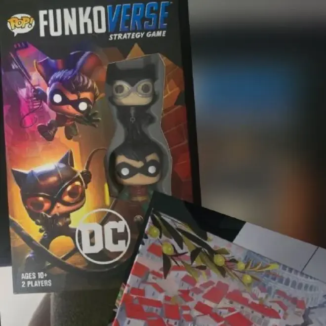 Настольные игры FunkoVerse DC и Новые Римляне