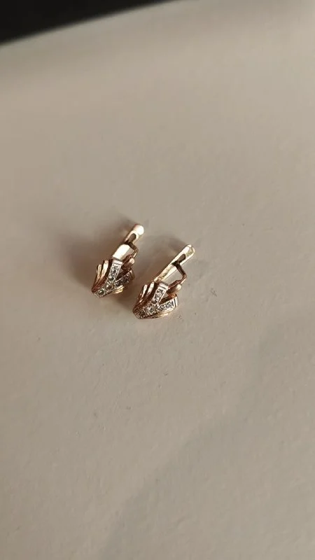 Сережки с английской застёжкой