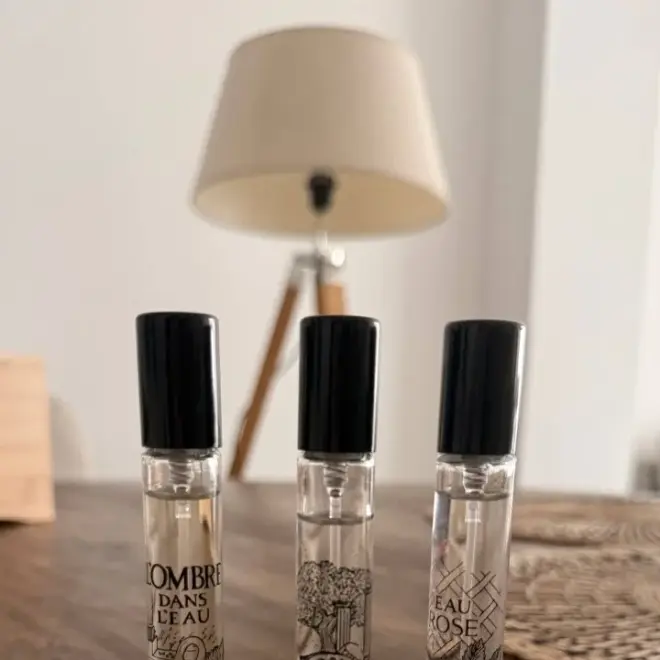 Diptyque мини-спреи L’Ombre dans l’Eau, Philosykos, Eau Rose
